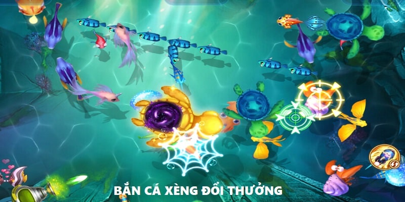 Giao diện game Bắn Cá Xèng đẹp mắt, ấn tượng mạnh